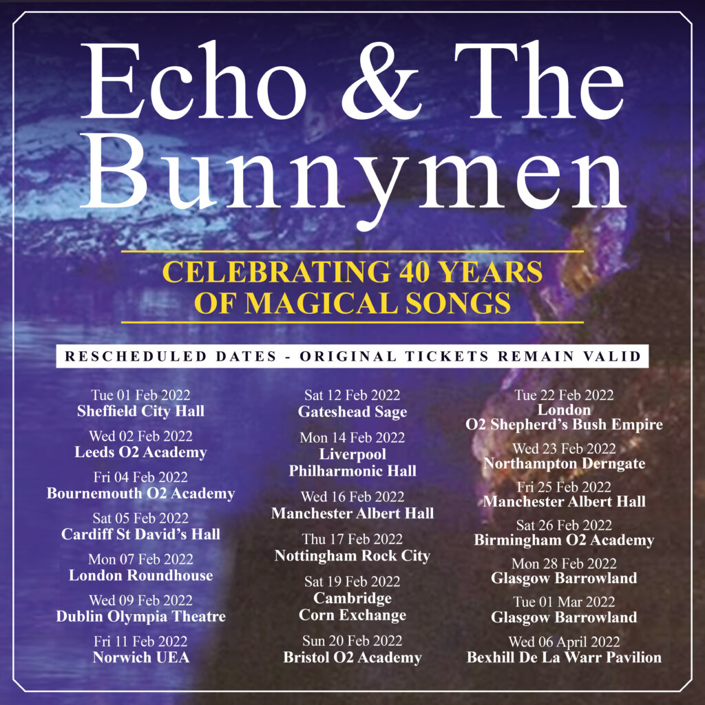 It's 'Heaven Up Here' in Liverpool: Will Sergeant on Echo & the Bunnymen's return with UK tour on their 40th anniversary.